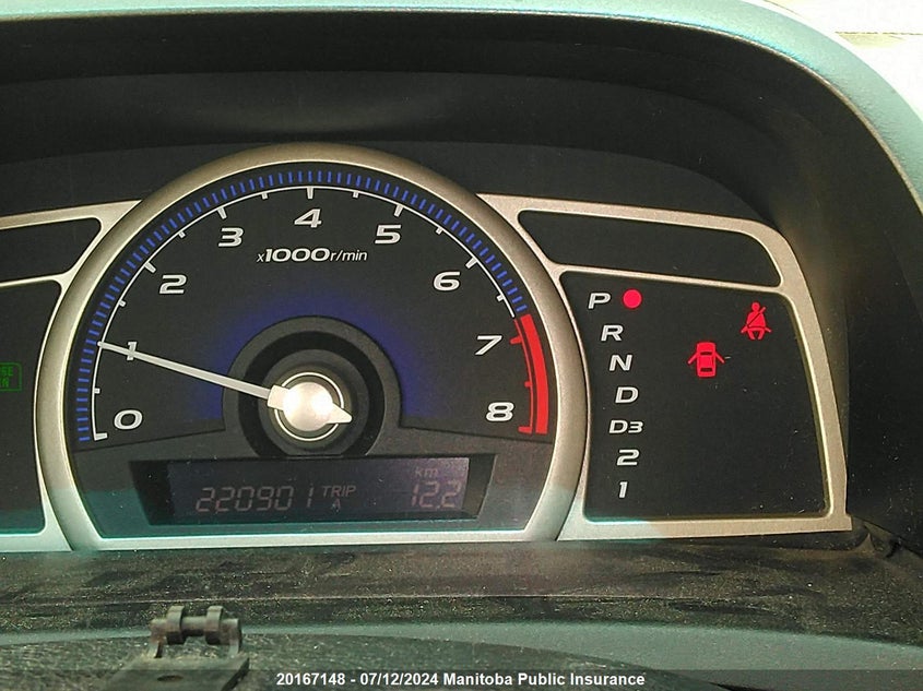 2010 Honda Civic Dx-G VIN: 2HGFA1F42AH040442 Lot: 20167148