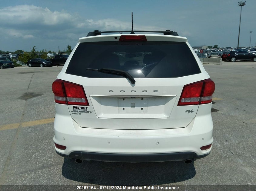 2016 Dodge Journey R/T VIN: 3C4PDDFG8GT242806 Lot: 20167164