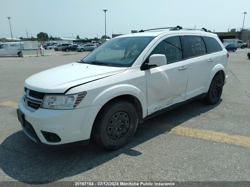 2016 Dodge Journey R/T VIN: 3C4PDDFG8GT242806 Lot: 20167164