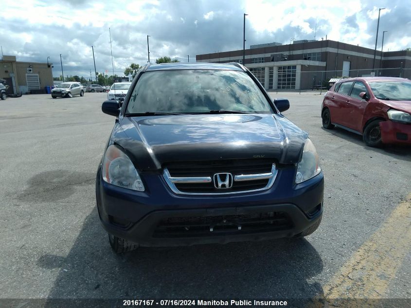 2003 Honda Cr-V Ex-L VIN: JHLRD78953C815551 Lot: 20167167