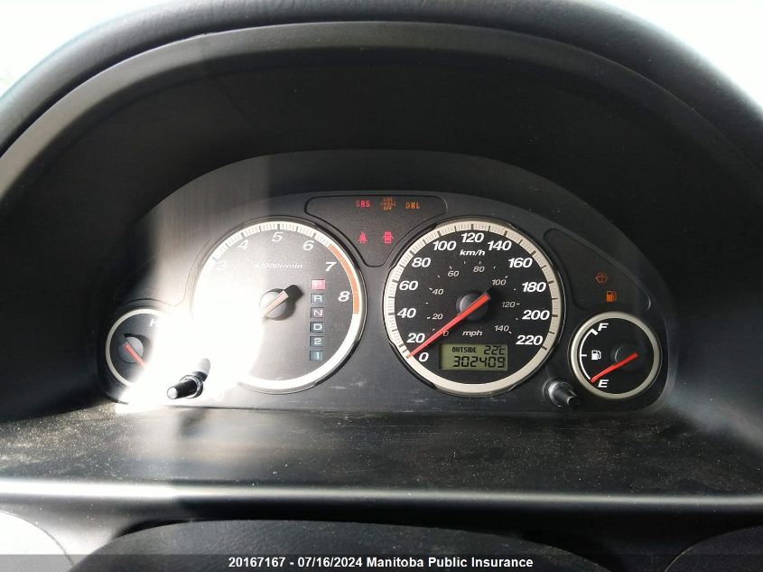 2003 Honda Cr-V Ex-L VIN: JHLRD78953C815551 Lot: 20167167