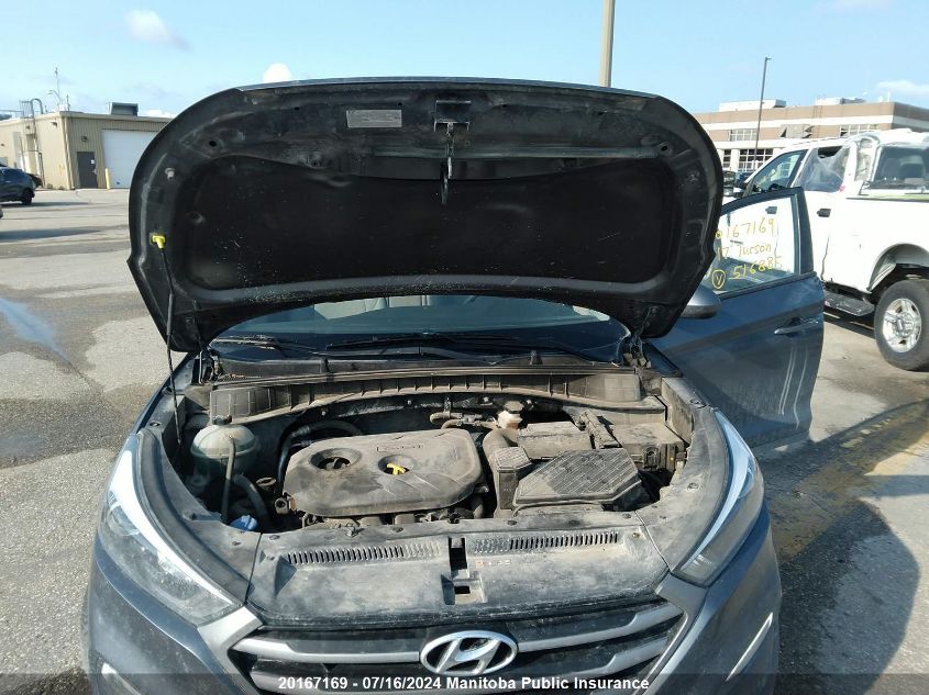 2017 Hyundai Tucson VIN: KM8J2CA41HU516885 Lot: 20167169