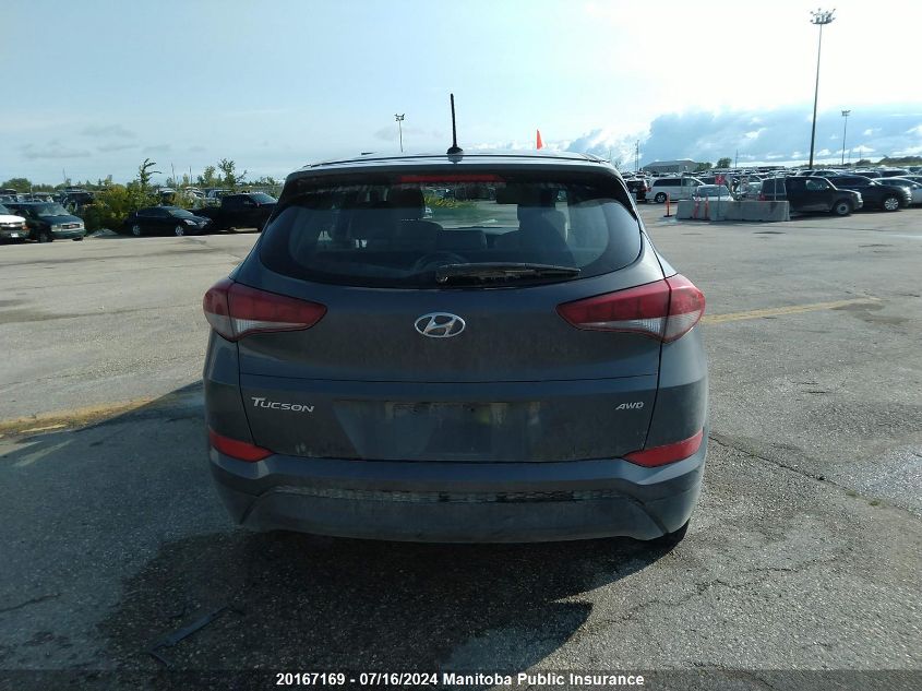 2017 Hyundai Tucson VIN: KM8J2CA41HU516885 Lot: 20167169