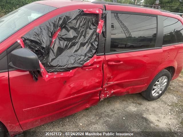 2015 Dodge Grand Caravan Se VIN: 2C4RDGBG1FR523489 Lot: 20167172