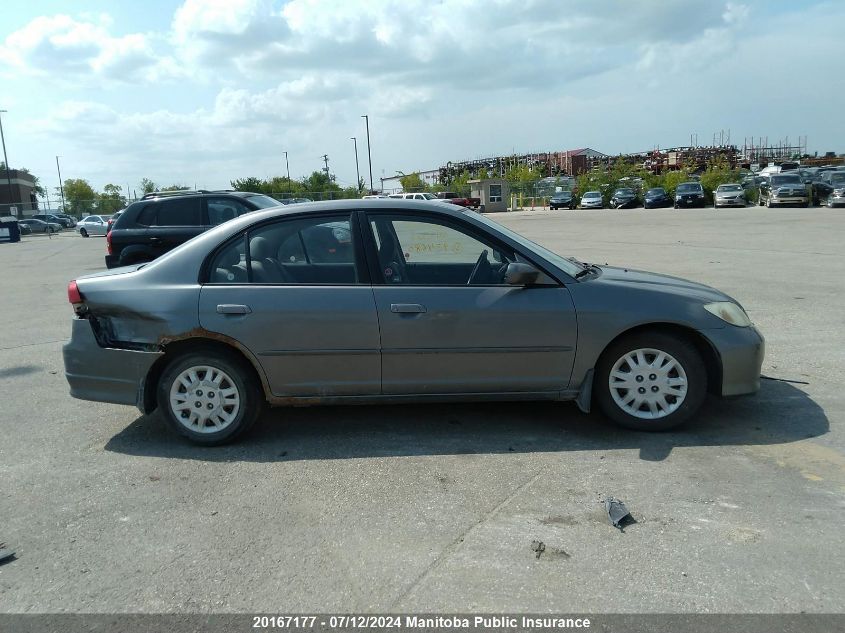 2004 Honda Civic Lx VIN: 2HGES16694H934680 Lot: 20167177