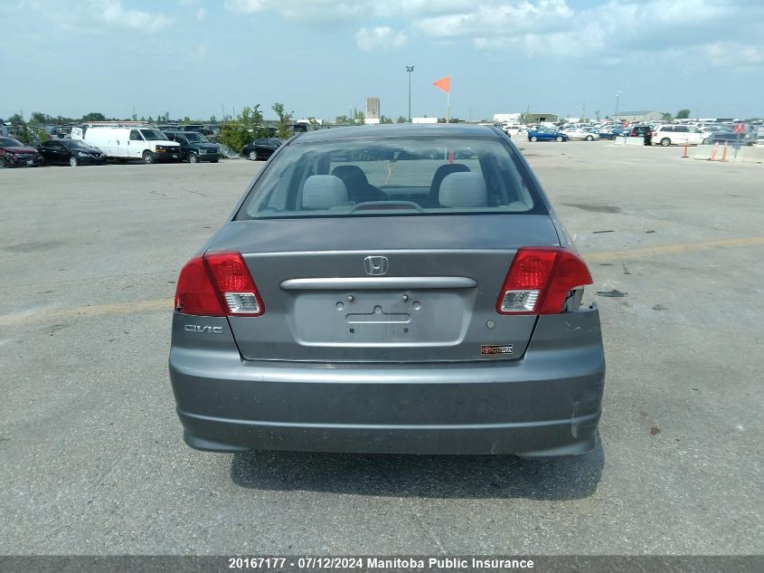 2004 Honda Civic Lx VIN: 2HGES16694H934680 Lot: 20167177