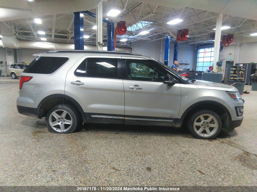 2017 Ford Explorer Xlt VIN: 1FM5K8D87HGC49019 Lot: 20167178