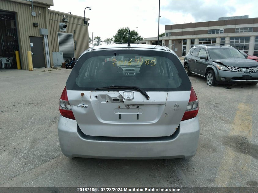 2007 Honda Fit Lx VIN: JHMGD38407S805621 Lot: 20167185