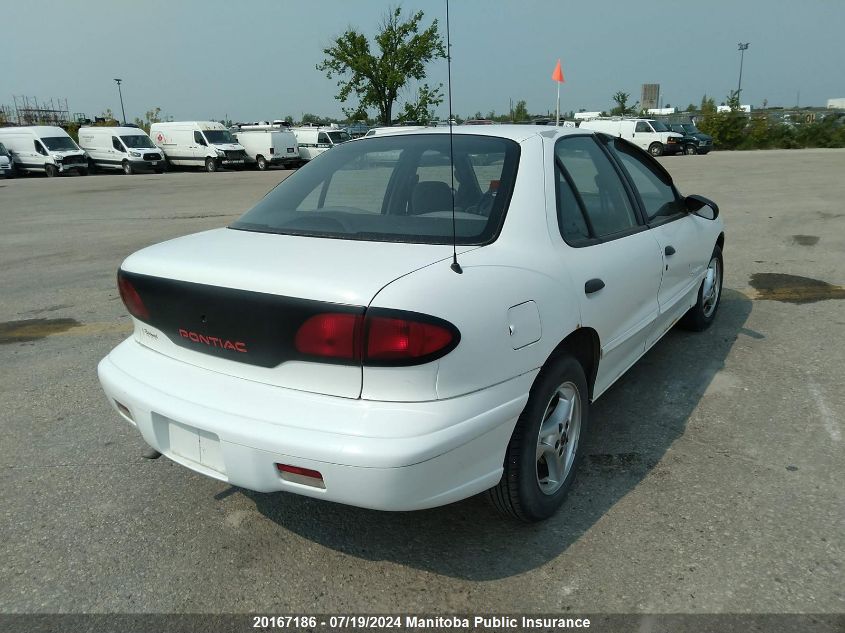 1998 Pontiac Sunfire VIN: 3G2JB5245WS814887 Lot: 20167186