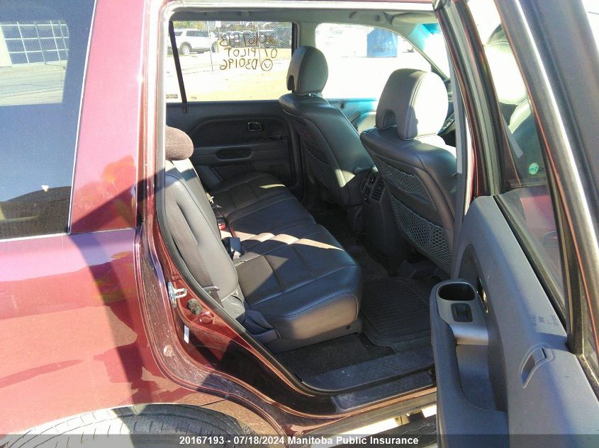 2007 Honda Pilot Ex VIN: 5FNYF18797B030196 Lot: 20167193