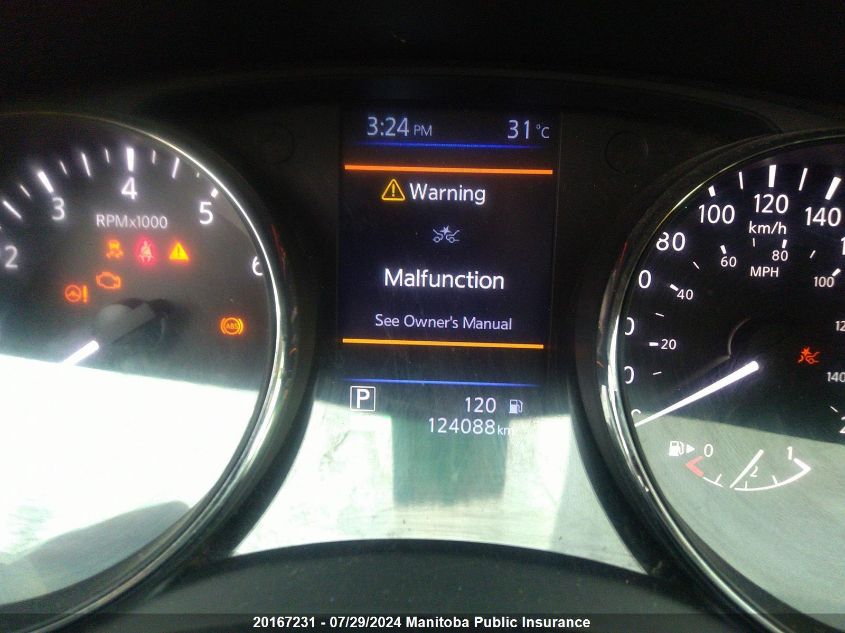 2018 Nissan Rogue S VIN: 5N1AT2MV4JC719292 Lot: 20167231