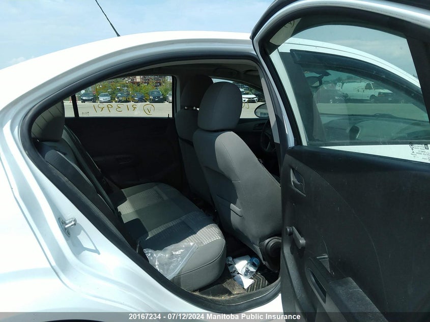 2015 Chevrolet Sonic Ls VIN: 1G1JA5SH6F4213921 Lot: 20167234