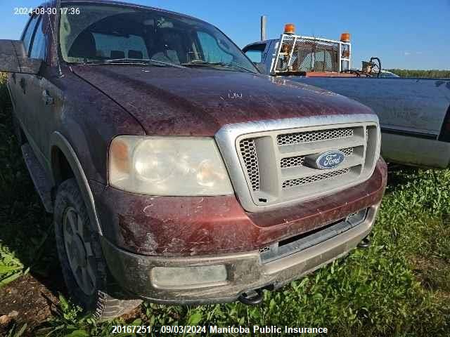 1FTPW14505KE88757 2005 Ford F150 Supercrew