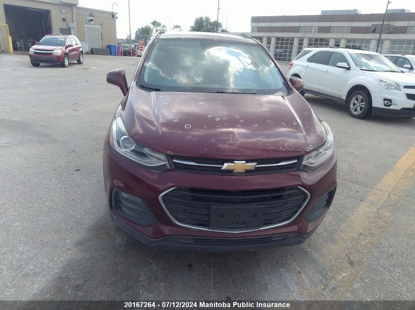 2017 Chevrolet Trax Lt VIN: 3GNCJLSB5HL239446 Lot: 20167264