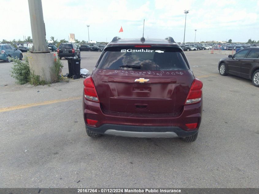 2017 Chevrolet Trax Lt VIN: 3GNCJLSB5HL239446 Lot: 20167264