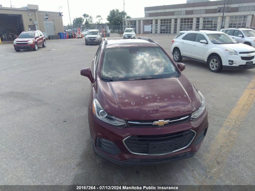 2017 Chevrolet Trax Lt VIN: 3GNCJLSB5HL239446 Lot: 20167264