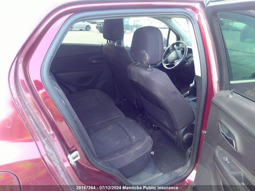 2017 Chevrolet Trax Lt VIN: 3GNCJLSB5HL239446 Lot: 20167264