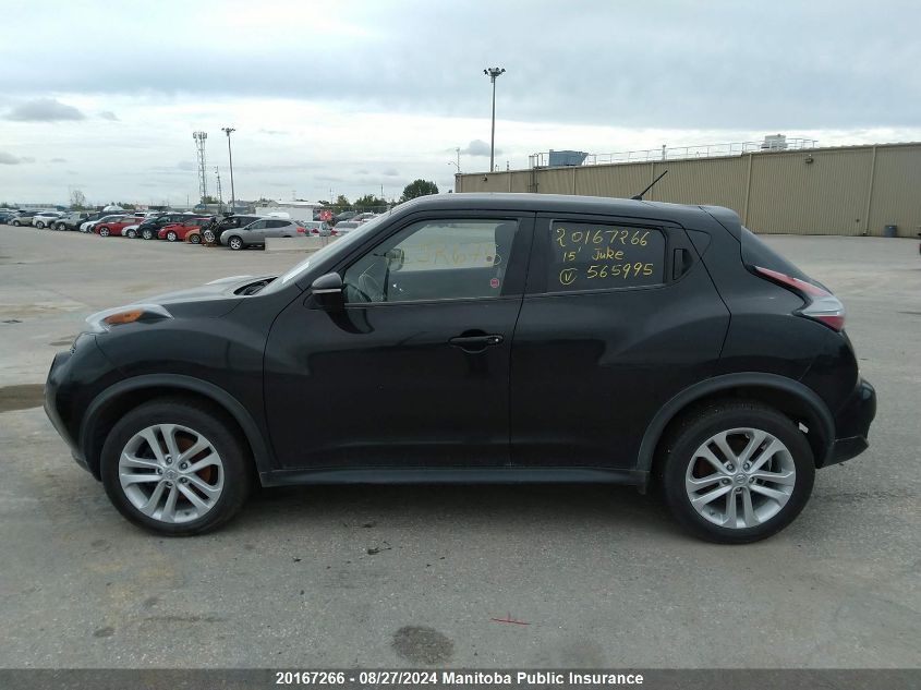 2015 Nissan Juke Sv VIN: JN8AF5MV0FT565995 Lot: 20167266