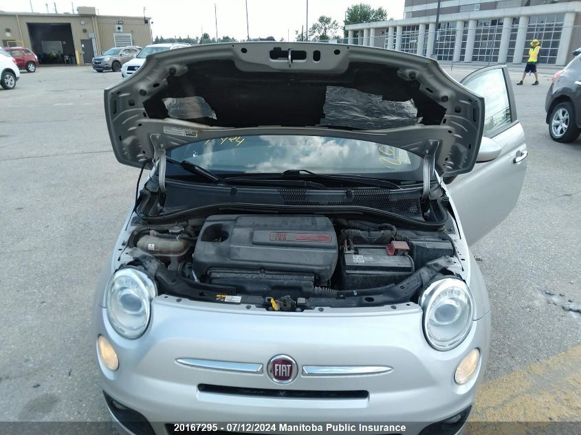 2013 Fiat 500 Sport VIN: 3C3CFFBR8DT667521 Lot: 20167295