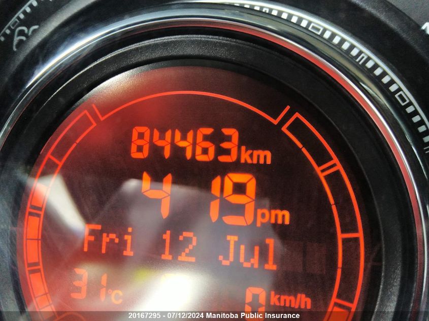 2013 Fiat 500 Sport VIN: 3C3CFFBR8DT667521 Lot: 20167295