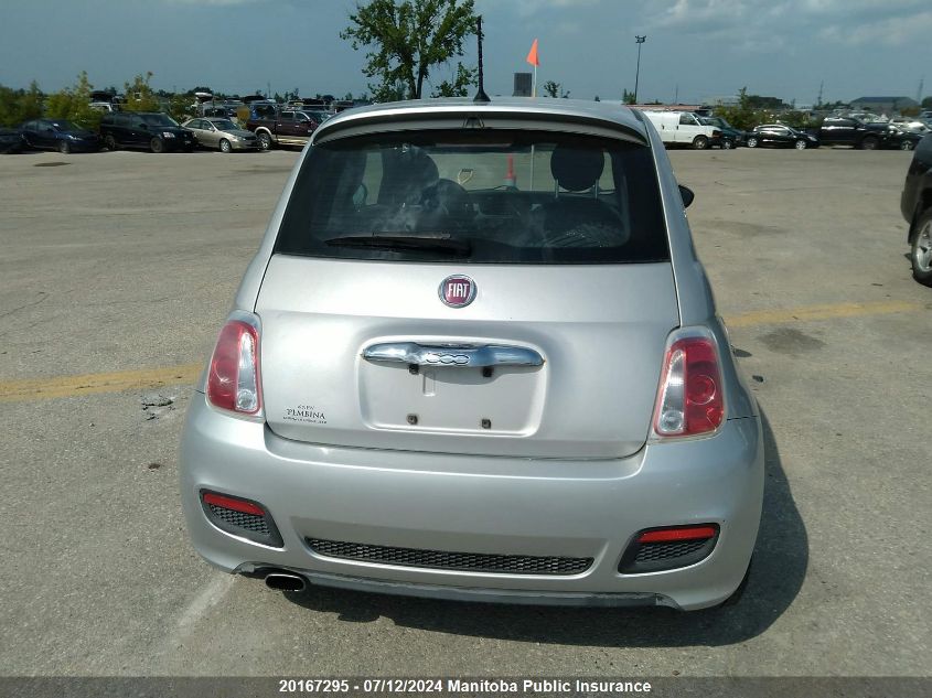 2013 Fiat 500 Sport VIN: 3C3CFFBR8DT667521 Lot: 20167295