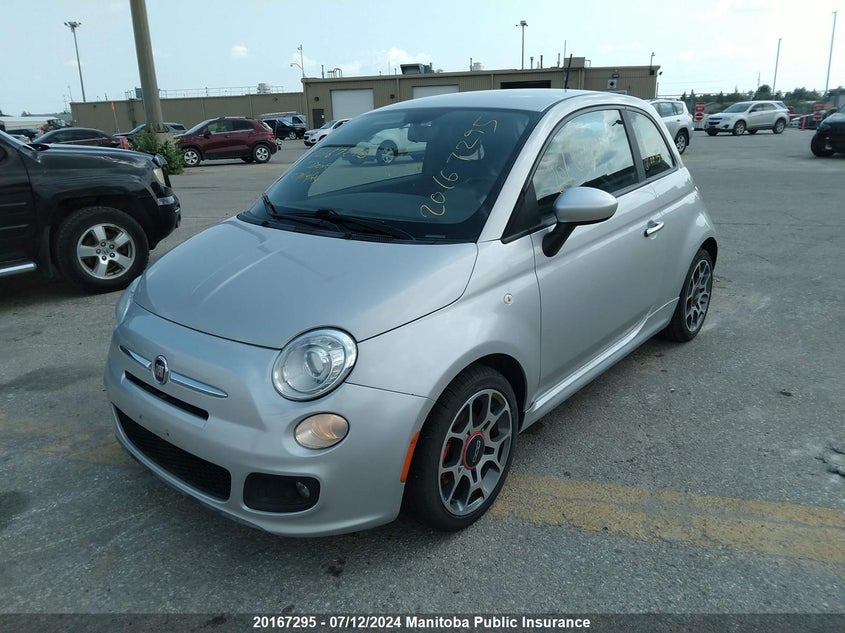 2013 Fiat 500 Sport VIN: 3C3CFFBR8DT667521 Lot: 20167295