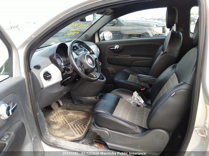 2013 Fiat 500 Sport VIN: 3C3CFFBR8DT667521 Lot: 20167295