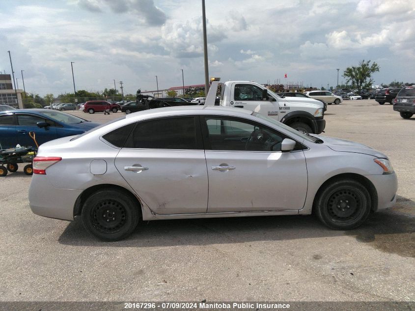2014 Nissan Sentra 1.8 S VIN: 3N1AB7AP2EL660301 Lot: 20167296