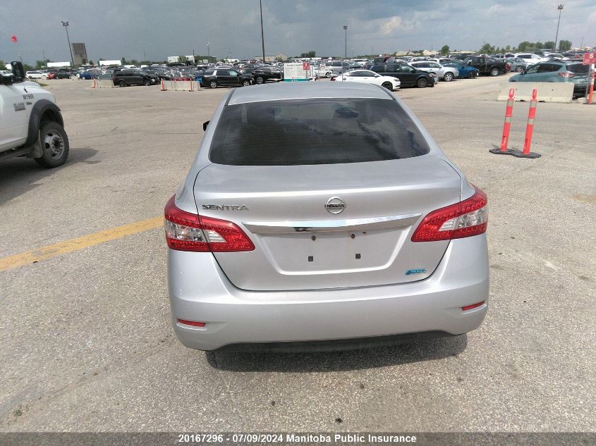 2014 Nissan Sentra 1.8 S VIN: 3N1AB7AP2EL660301 Lot: 20167296