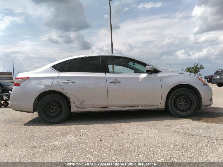 2014 Nissan Sentra 1.8 S VIN: 3N1AB7AP2EL660301 Lot: 20167296