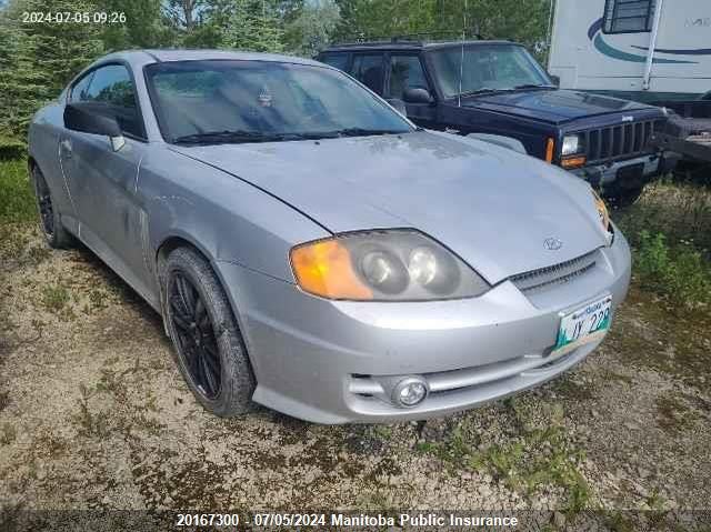 2004 Hyundai Tiburon Se VIN: KMHHN65D74U105714 Lot: 20167300