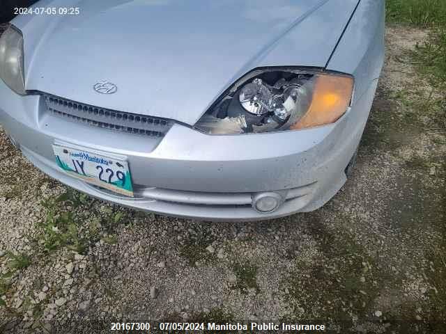 2004 Hyundai Tiburon Se VIN: KMHHN65D74U105714 Lot: 20167300