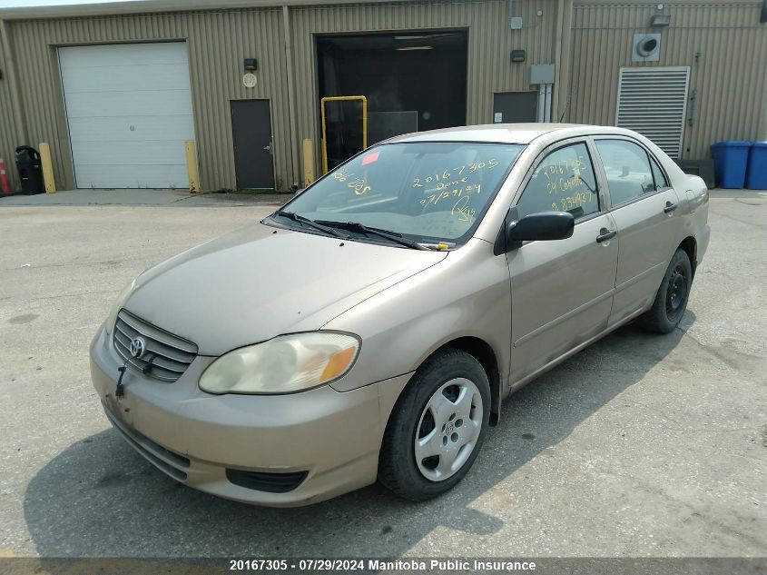 2004 Toyota Corolla Ce VIN: 2T1BR32E24C834937 Lot: 20167305