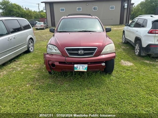 2006 Kia Sorento VIN: KNDJC733665533976 Lot: 20167311