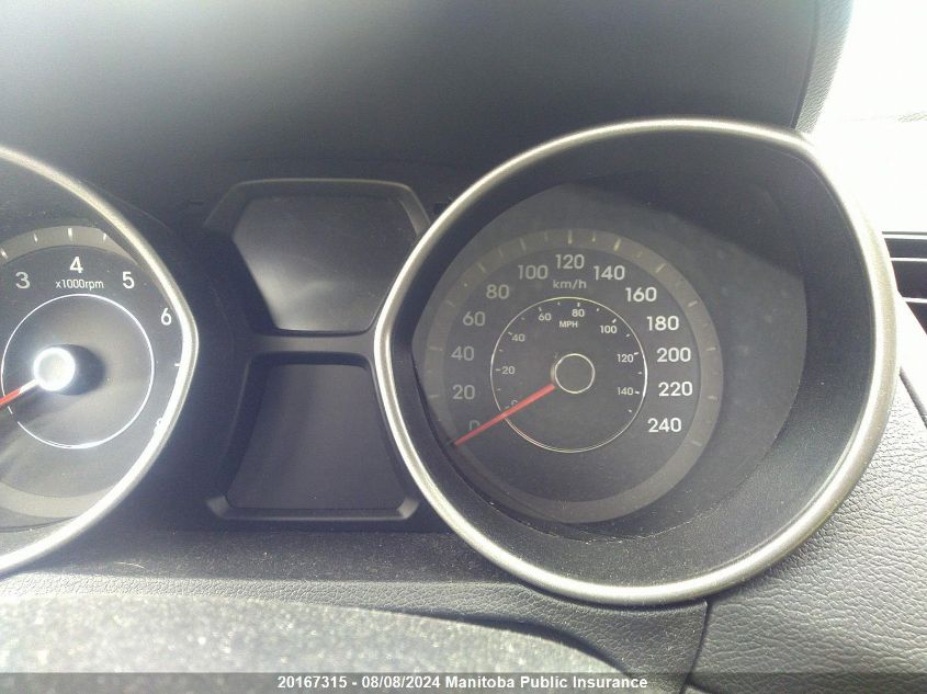 2015 Hyundai Elantra Gl VIN: 5NPDH4AE5FH611827 Lot: 20167315