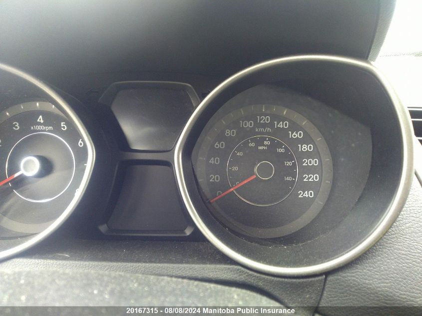 2015 Hyundai Elantra Gl VIN: 5NPDH4AE5FH611827 Lot: 20167315