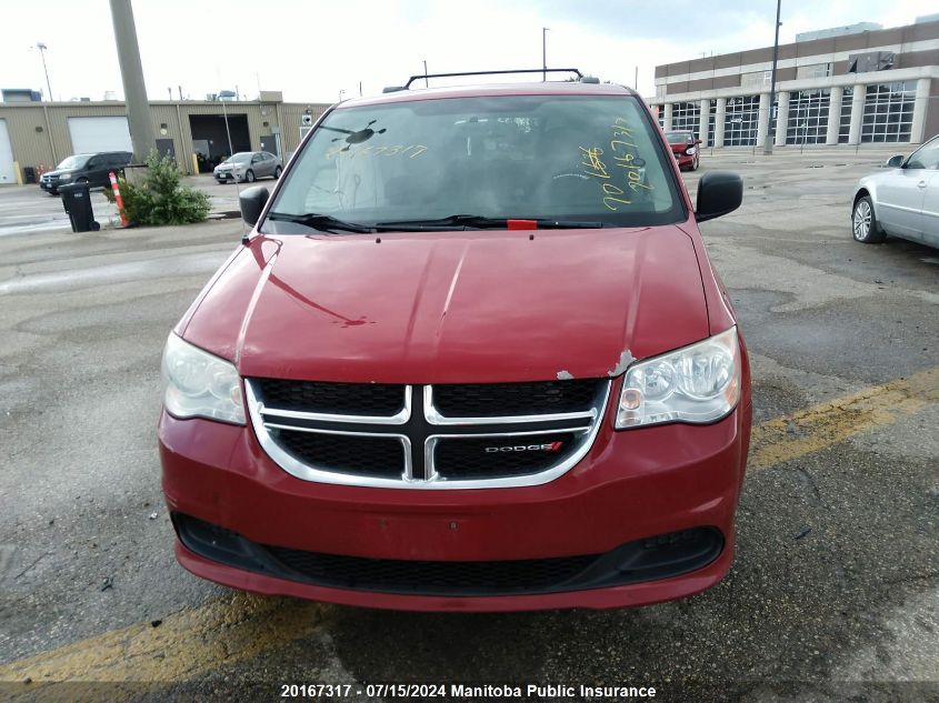 2013 Dodge Grand Caravan Se VIN: 2C4RDGBG2DR667176 Lot: 20167317