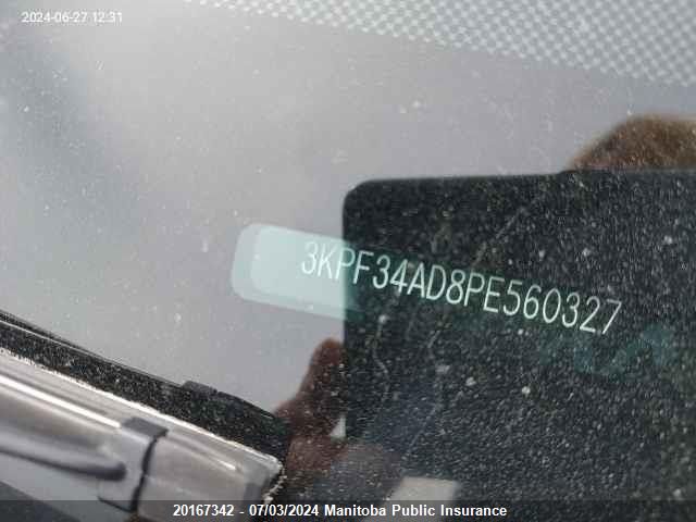 2023 Kia Forte Ex VIN: 3KPF34AD8PE560327 Lot: 20167342