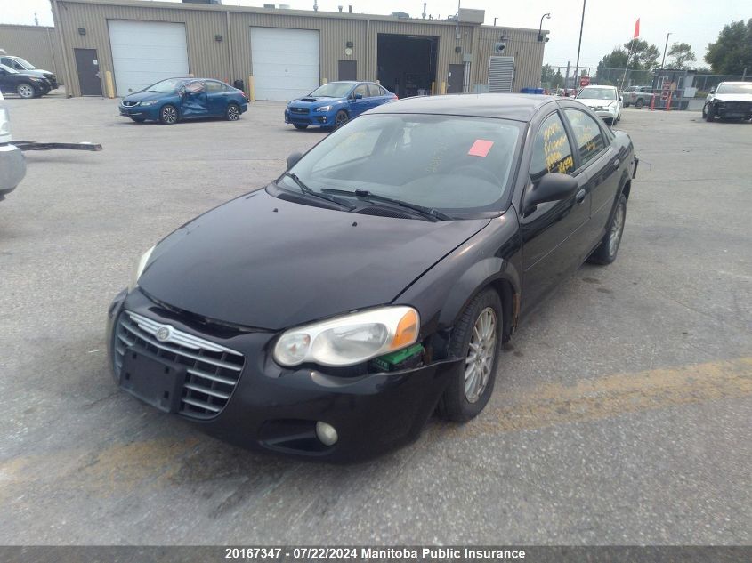 2005 Chrysler Sebring Touring VIN: 1C3EL56RX5N608879 Lot: 20167347