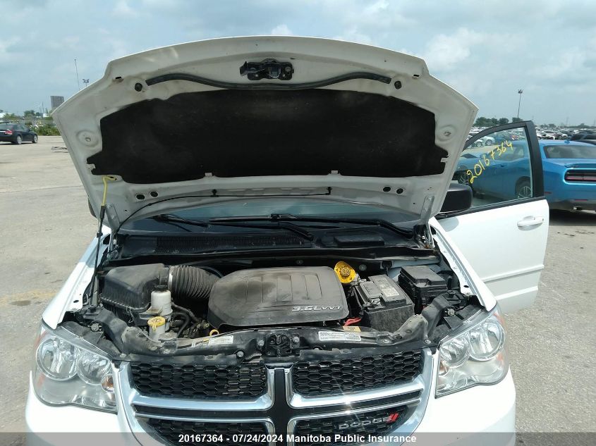 2017 Dodge Grand Caravan Sxt VIN: 2C4RDGBG9HR556940 Lot: 20167364