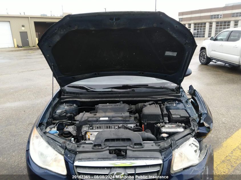 2008 Hyundai Elantra Gl VIN: KMHDU45D88U394632 Lot: 20167365