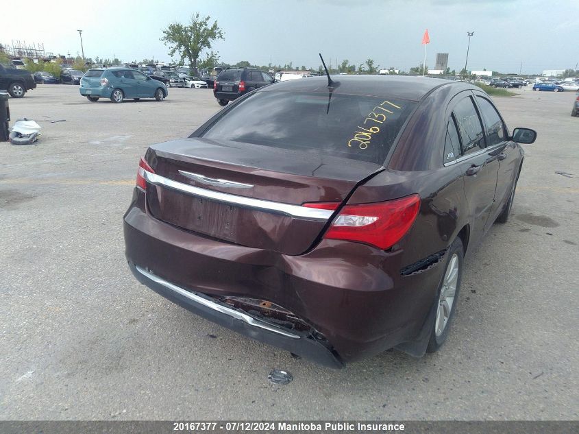 2013 Chrysler 200 Lx VIN: 1C3CCBAB6DN634376 Lot: 20167377