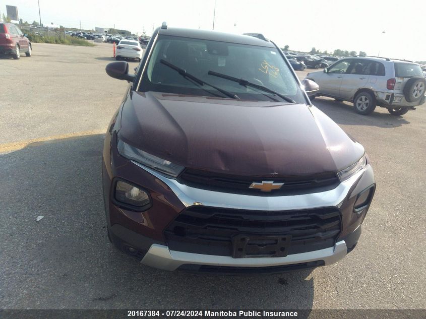 2023 Chevrolet Trailblazer Lt Turbo VIN: KL79MRSLXPB123307 Lot: 20167384