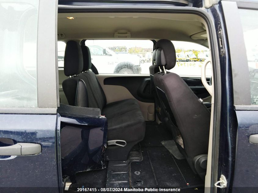 2013 Dodge Grand Caravan Se VIN: 2C4RDGBG0DR501707 Lot: 20167415