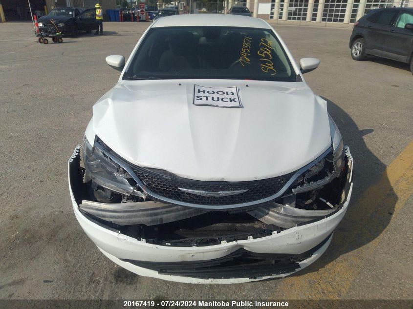 2015 Chrysler 200 Lx VIN: 1C3CCCFB5FN634113 Lot: 20167419