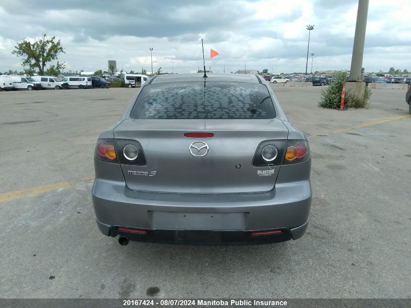 2006 Mazda Mazda3 Gt VIN: JM1BK123861442074 Lot: 20167424