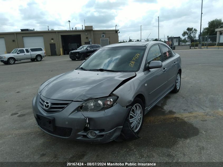 2006 Mazda Mazda3 Gt VIN: JM1BK123861442074 Lot: 20167424