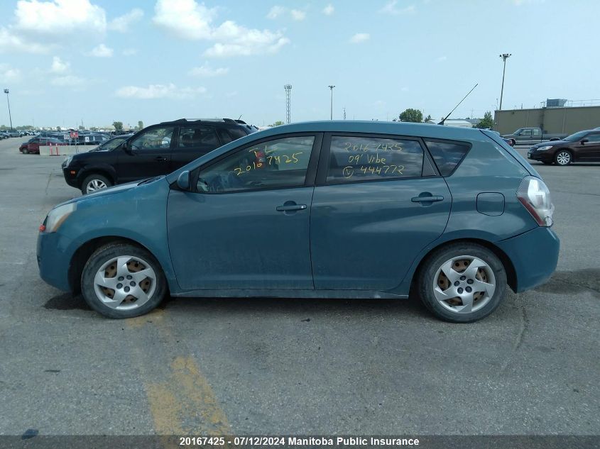 2009 Pontiac Vibe VIN: 5Y2SL67839Z444772 Lot: 20167425