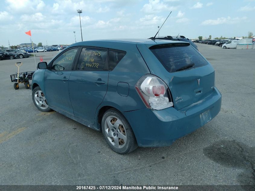 2009 Pontiac Vibe VIN: 5Y2SL67839Z444772 Lot: 20167425