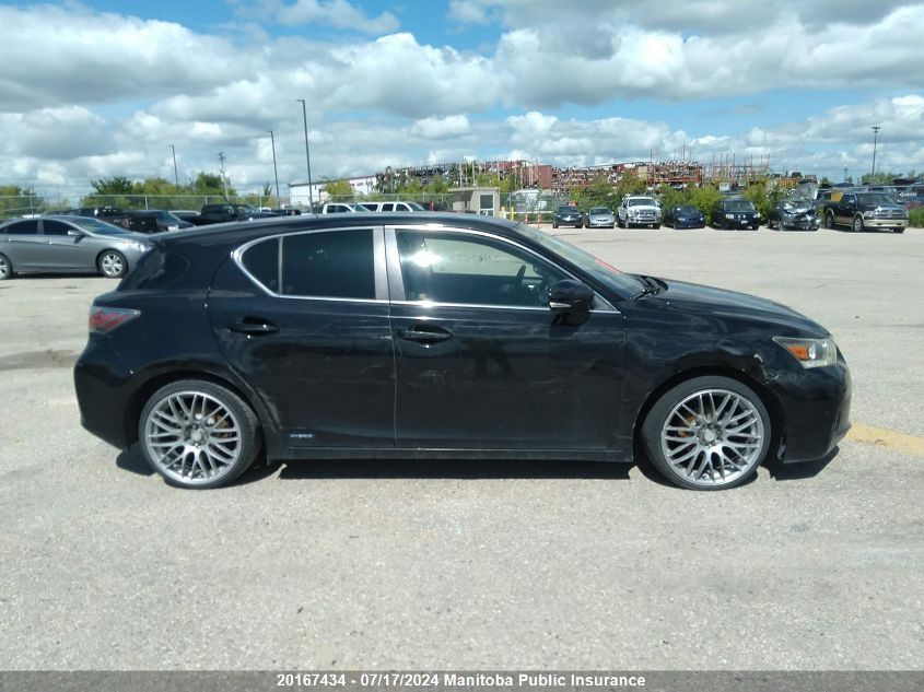 2011 Lexus Ct 200H VIN: JTHKD5BH0B2001166 Lot: 20167434